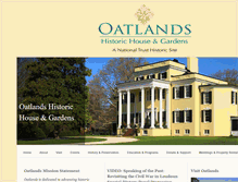 Tablet Screenshot of oatlands.org